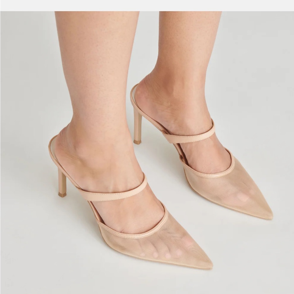 Never worn Dolce Vita Katik heels (mesh)
